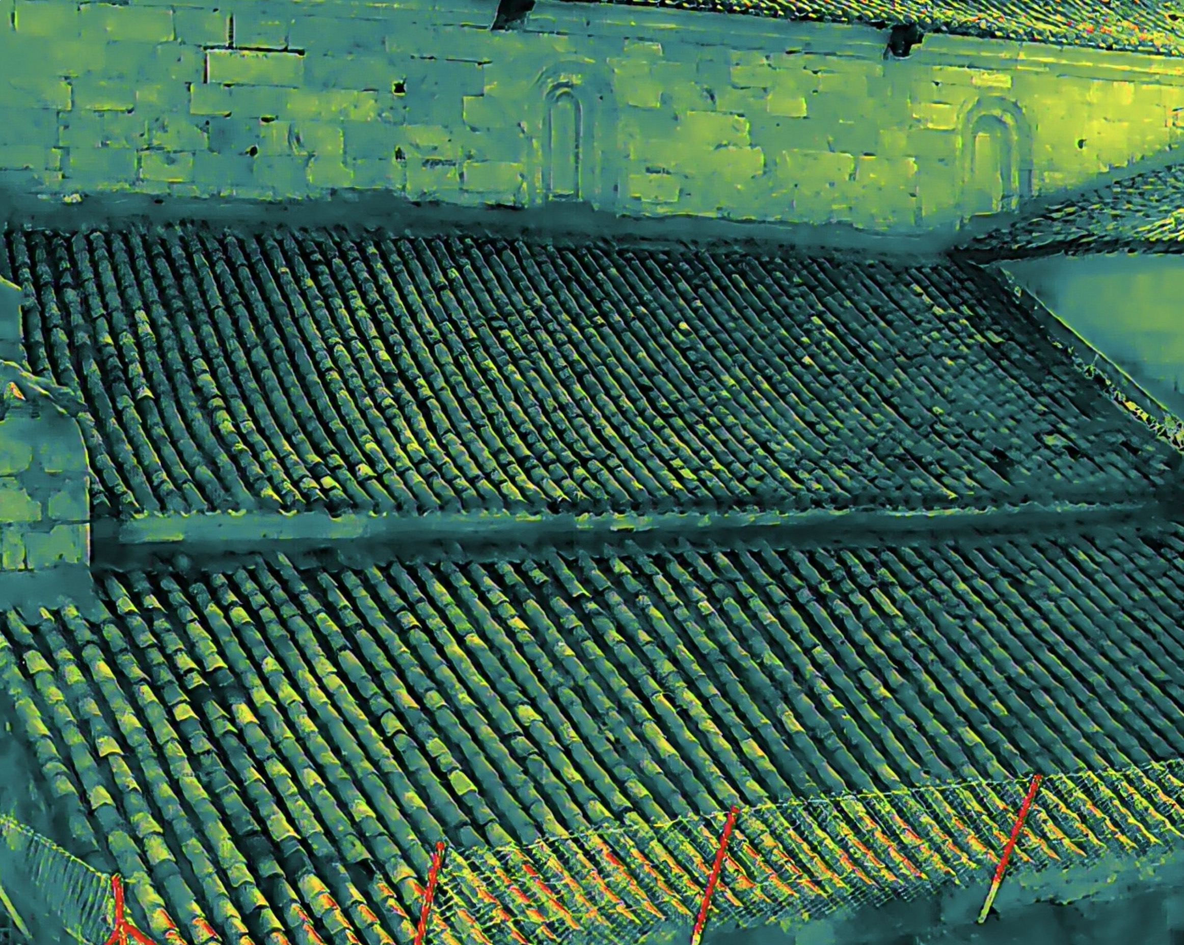 Termografía aérea de cubiertas con dron - SolDron